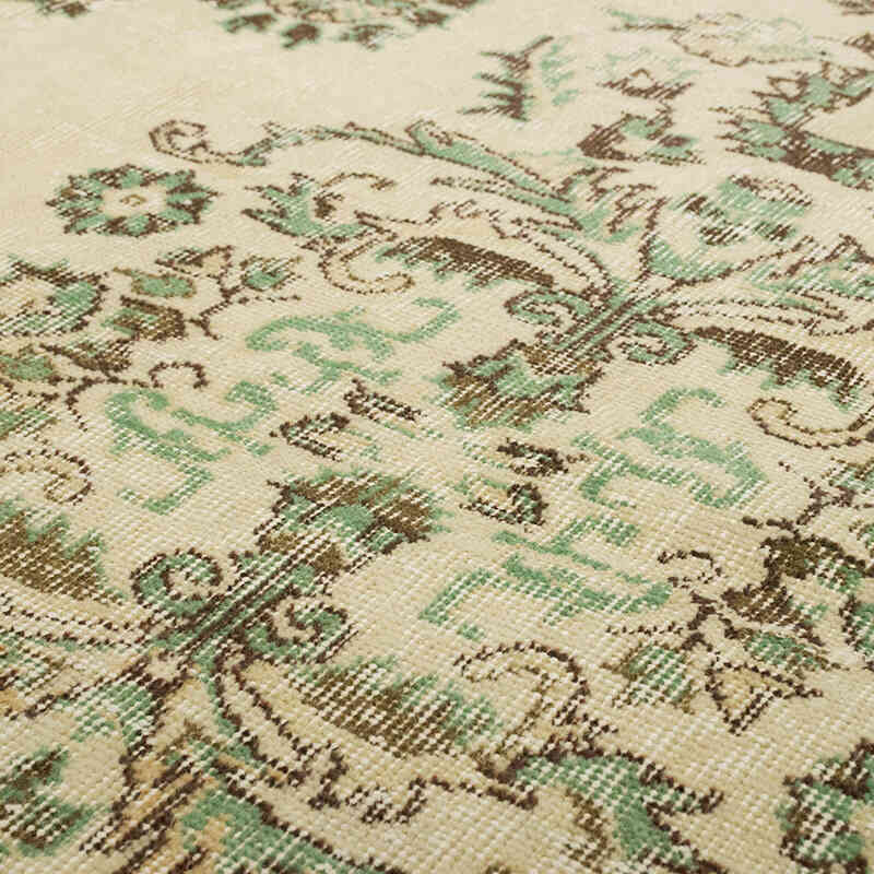 Alfombra Vintage Turca Anudada a Mano - 200 cm x 317 cm - K0066137