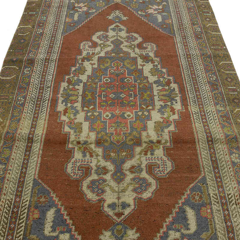 El Dokuma Vintage Halı - 127 cm x 220 cm - K0066141