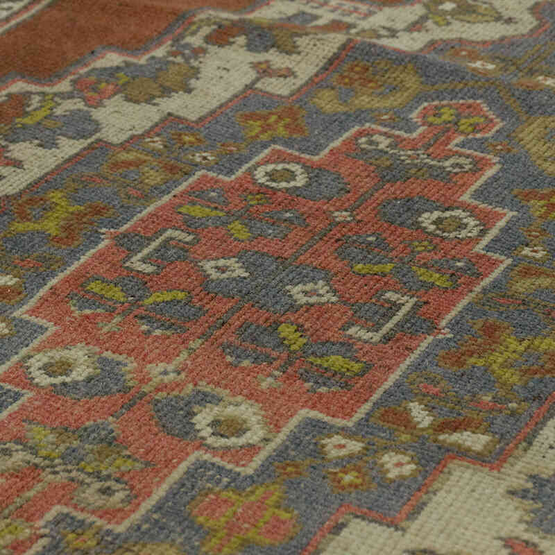 El Dokuma Vintage Halı - 127 cm x 220 cm - K0066141