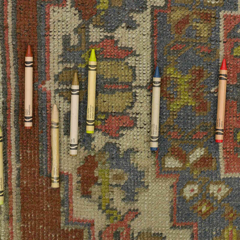El Dokuma Vintage Halı - 127 cm x 220 cm - K0066141