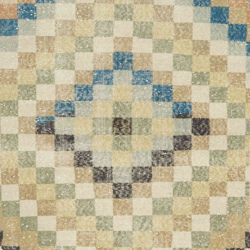 Alfombra Vintage Turca Anudada a Mano - 119 cm x 225 cm - K0066147