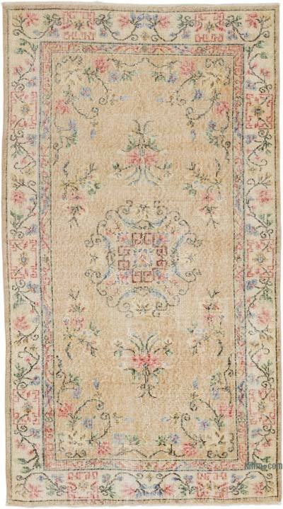 Vintage Turkish Hand-Knotted Rug - 3' 9" x 6' 9" (45" x 81")