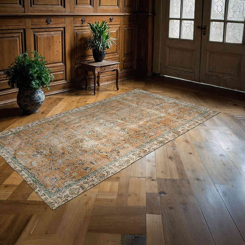 El Dokuma Vintage Hali - 133 cm x 242 cm - K0066149