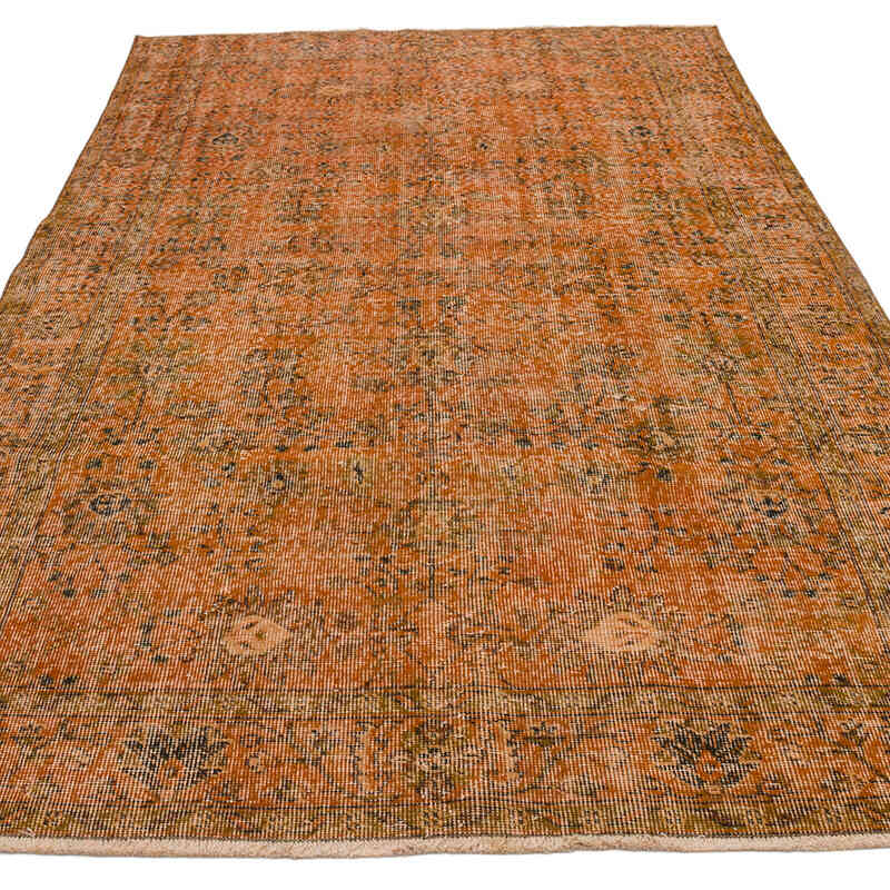 Vintage Turkish Hand-Knotted Rug - 4' 9" x 8' 2" (57" x 98") - K0066166