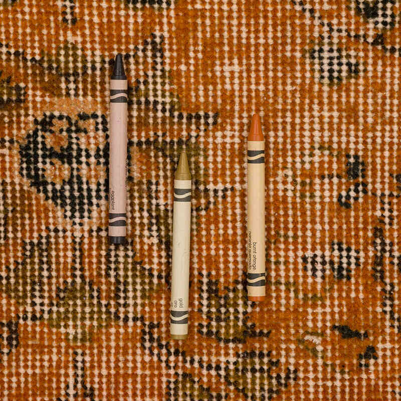 Vintage Turkish Hand-Knotted Rug - 4' 9" x 8' 2" (57" x 98") - K0066166