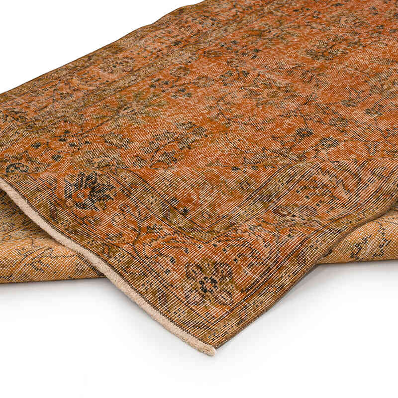 Vintage Turkish Hand-Knotted Rug - 4' 9" x 8' 2" (57" x 98") - K0066166