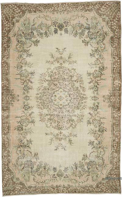 Vintage Turkish Hand-Knotted Rug - 6' 6" x 10' 2" (78" x 122")