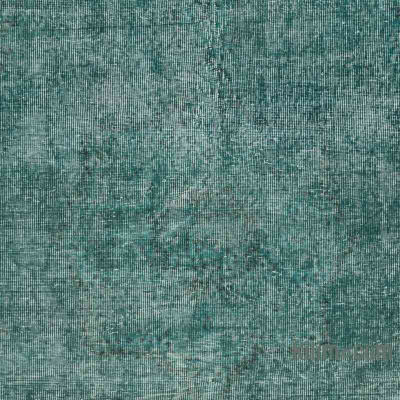 Over-dyed Vintage Hand-Knotted Turkish Rug - 4' 7" x 7' 11" (55" x 95") - K0066185