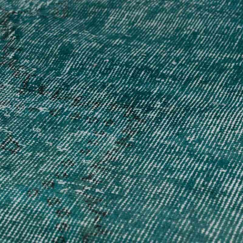 Over-dyed Vintage Hand-Knotted Turkish Rug - 4' 7" x 7' 11" (55" x 95") - K0066185