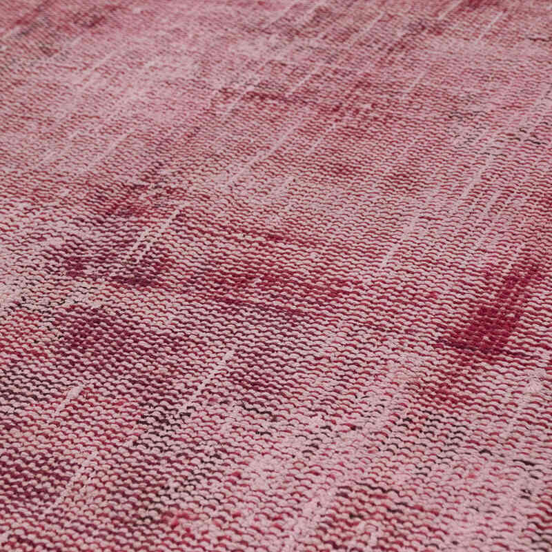 Over-dyed Vintage Hand-Knotted Turkish Rug - 4' 8" x 7' 9" (56" x 93") - K0066187