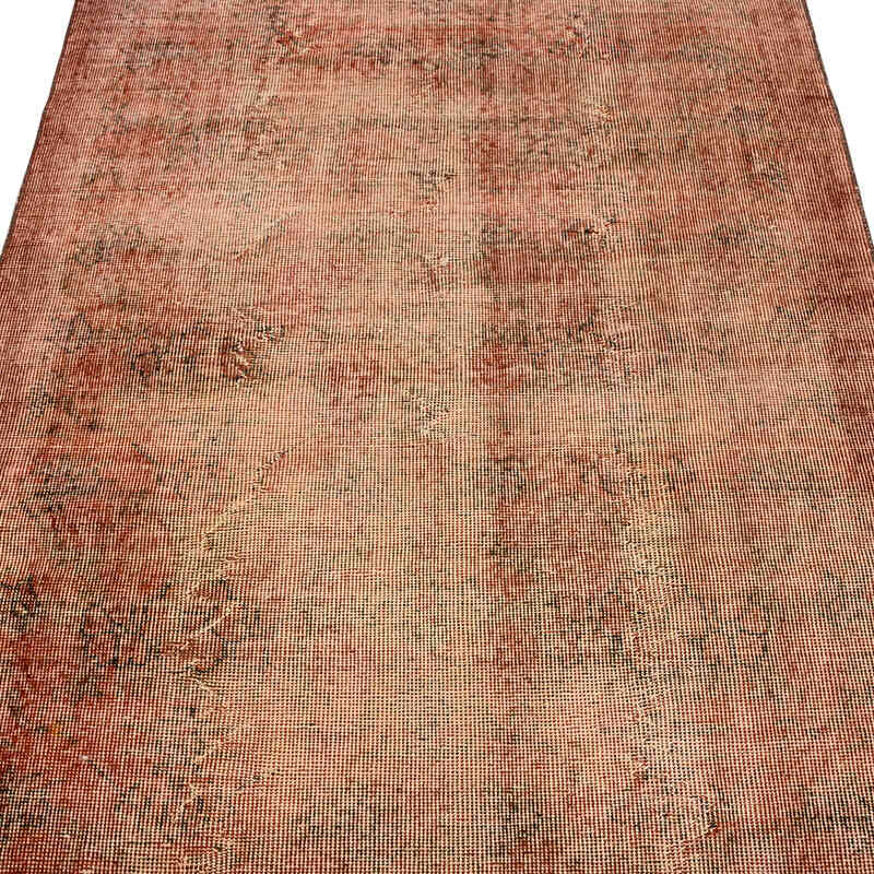 Over-dyed Vintage Hand-Knotted Turkish Rug - 3' 8" x 6' 4" (44" x 76") - K0066188