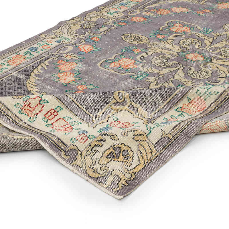 Alfombra Vintage Turca Anudada a Mano - 175 cm x 290 cm - K0066191