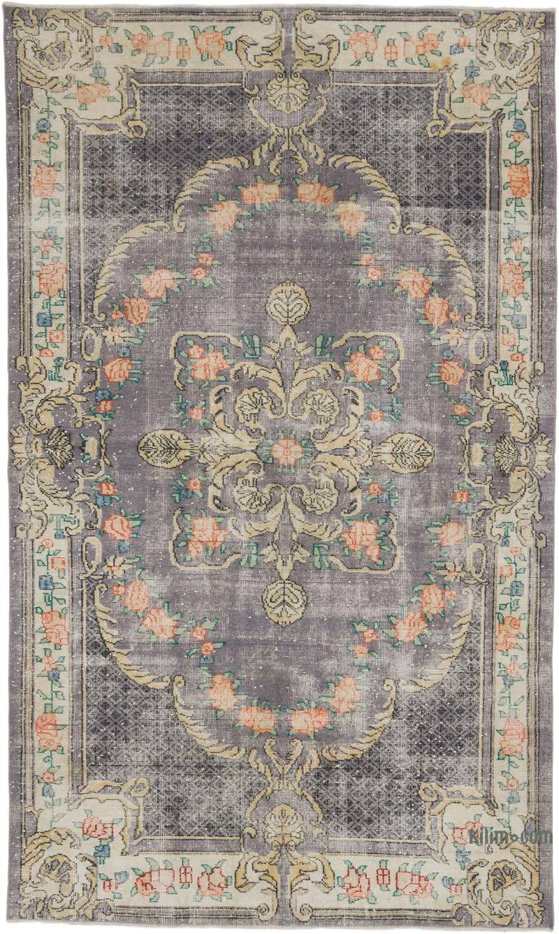 Alfombra Vintage Turca Anudada a Mano - 175 cm x 290 cm - K0066191