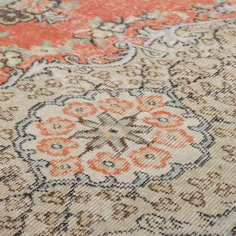 Alfombra Vintage Turca Anudada a Mano - 174 cm x 292 cm - K0066192