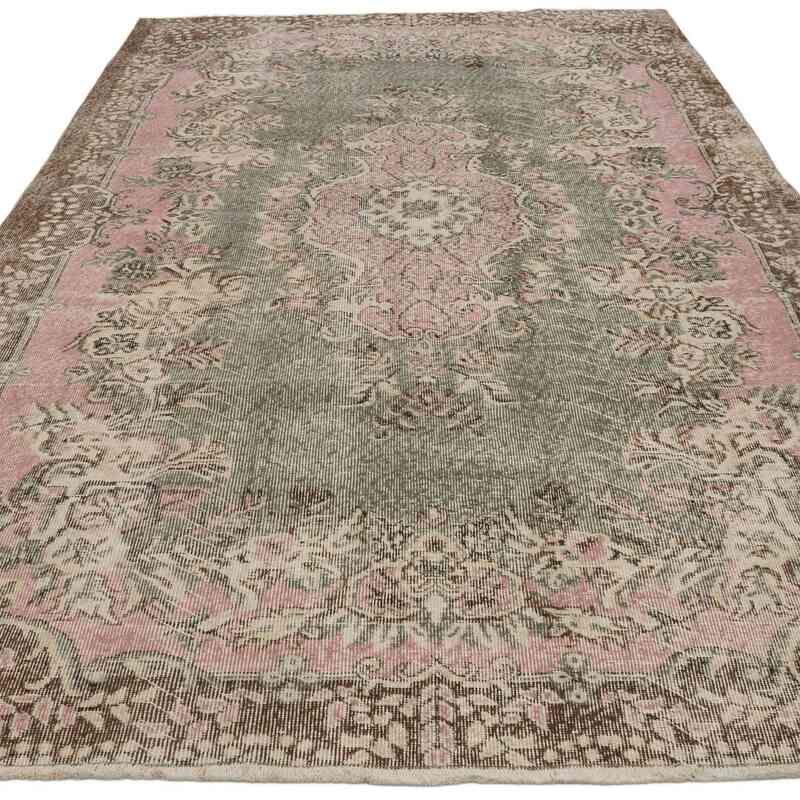 Vintage Turkish Hand-Knotted Rug - 5' 5" x 9' 5" (65" x 113") - K0066201