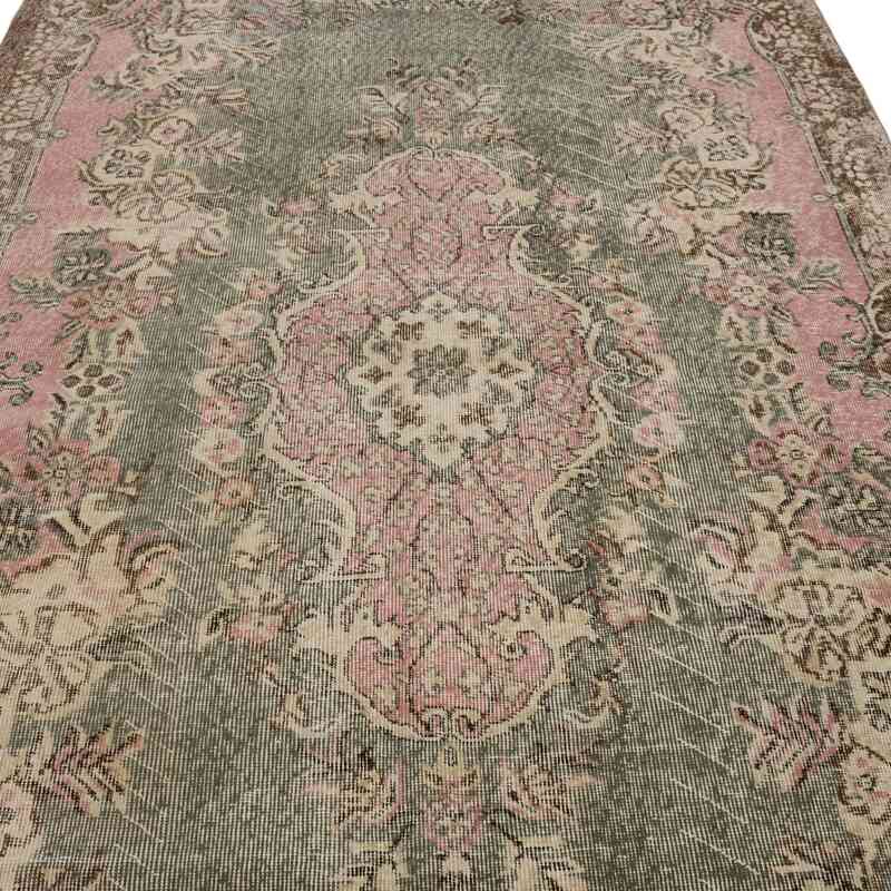 Vintage Turkish Hand-Knotted Rug - 5' 5" x 9' 5" (65" x 113") - K0066201