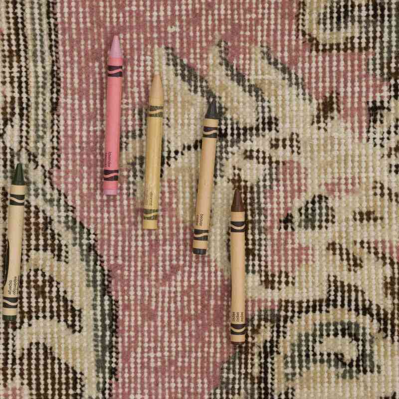 Vintage Turkish Hand-Knotted Rug - 5' 5" x 9' 5" (65" x 113") - K0066201
