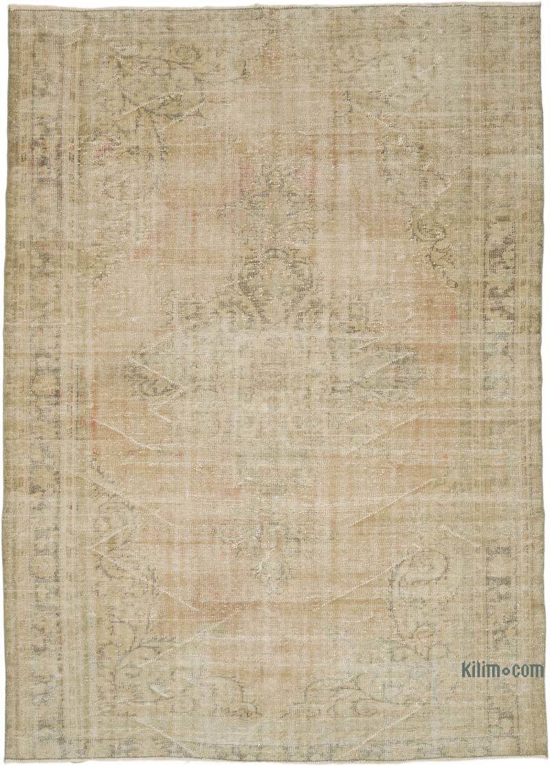 Vintage Turkish Hand-Knotted Rug - 6' 9" x 9' 7" (81" x 115") - K0066209