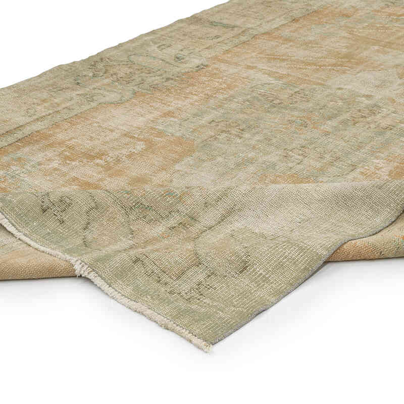 Vintage Turkish Hand-Knotted Rug - 6'  x 9' 2" (72" x 110") - K0066211