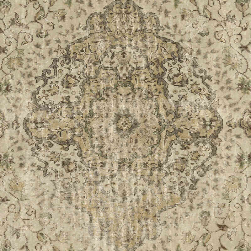 Alfombra Vintage Turca Anudada a Mano - 205 cm x 324 cm - K0066220