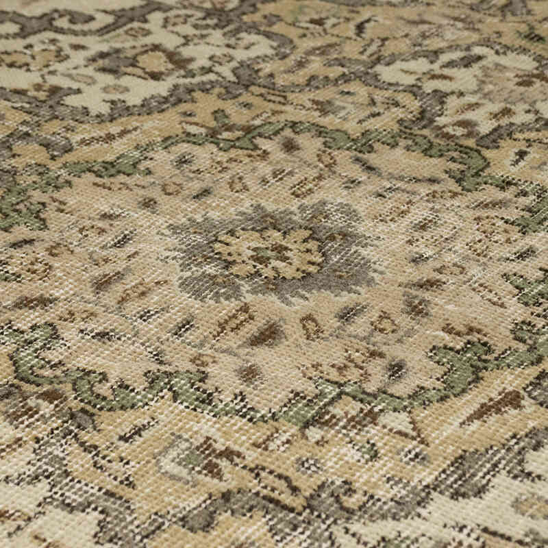 Alfombra Vintage Turca Anudada a Mano - 205 cm x 324 cm - K0066220
