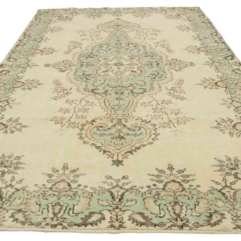 Vintage Turkish Hand-Knotted Rug - 5' 9" x 9' 10" (69" x 118") - K0066228