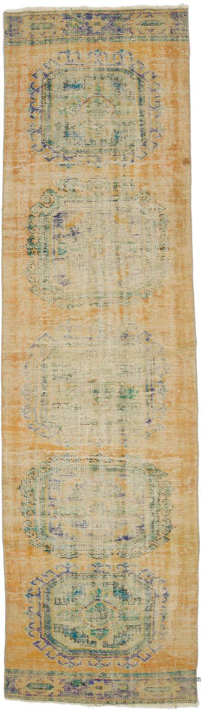 Vintage Anadolu Yolluk - 93 cm x 330 cm