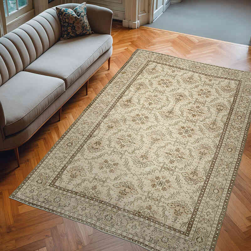 El Dokuma Vintage Hali - 189 cm x 288 cm - K0066251