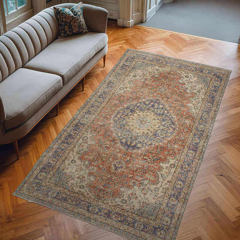 El Dokuma Vintage Hali - 168 cm x 307 cm - K0066253