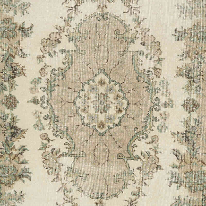 Alfombra Vintage Turca Anudada a Mano - 201 cm x 321 cm - K0066266