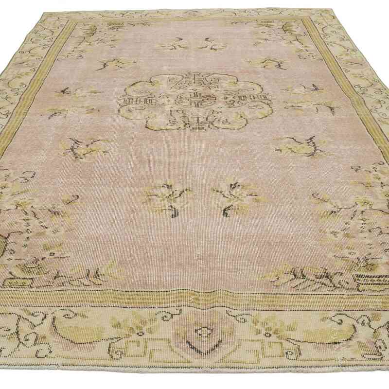 Alfombra Vintage Turca Anudada a Mano - 190 cm x 292 cm - K0066274