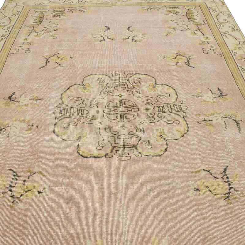 Alfombra Vintage Turca Anudada a Mano - 190 cm x 292 cm - K0066274