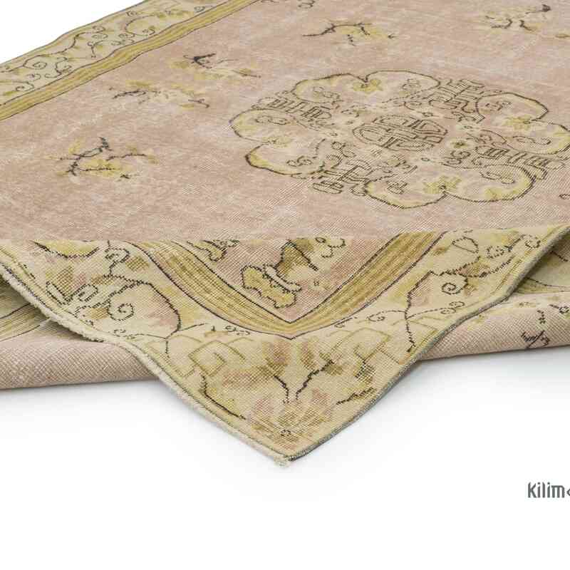 Alfombra Vintage Turca Anudada a Mano - 190 cm x 292 cm - K0066274