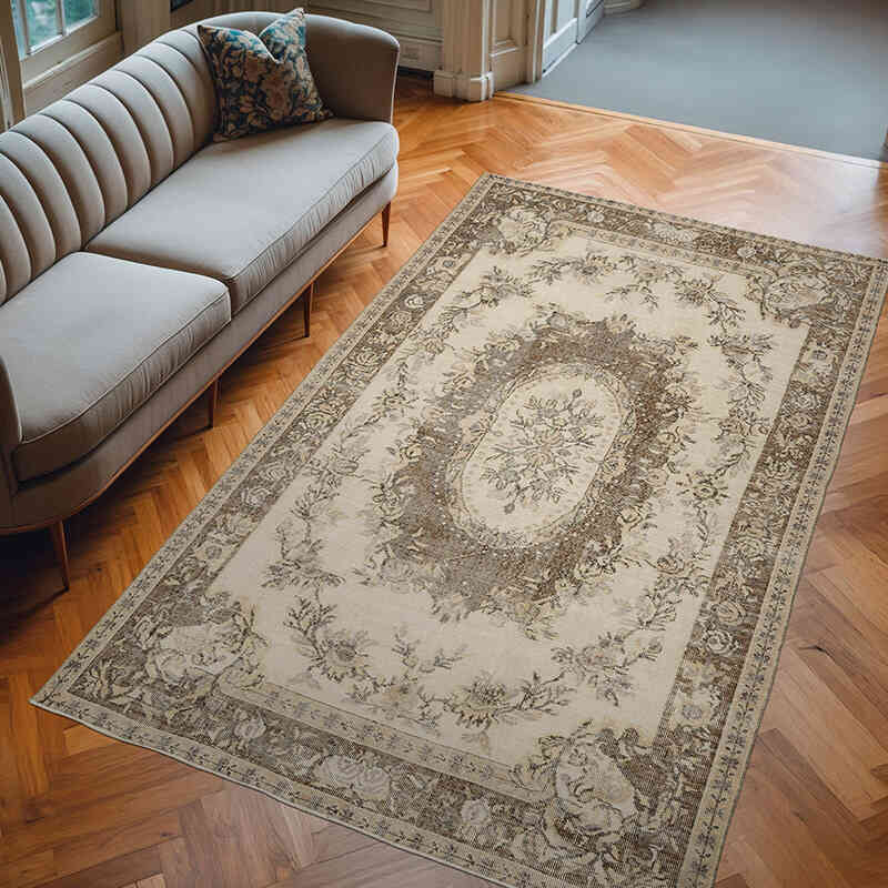 El Dokuma Vintage Hali - 182 cm x 295 cm - K0066293