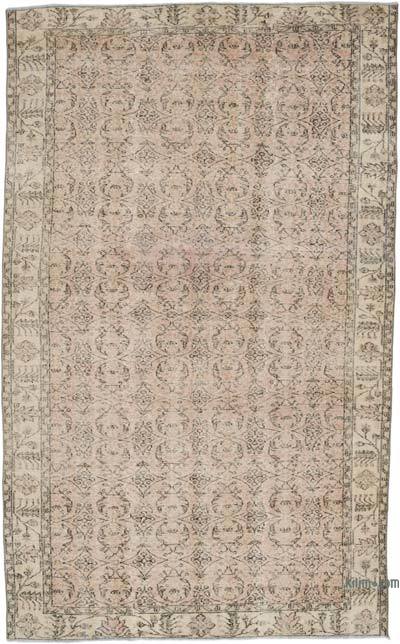 Alfombra Vintage Turca Anudada a Mano - 166 cm x 271 cm