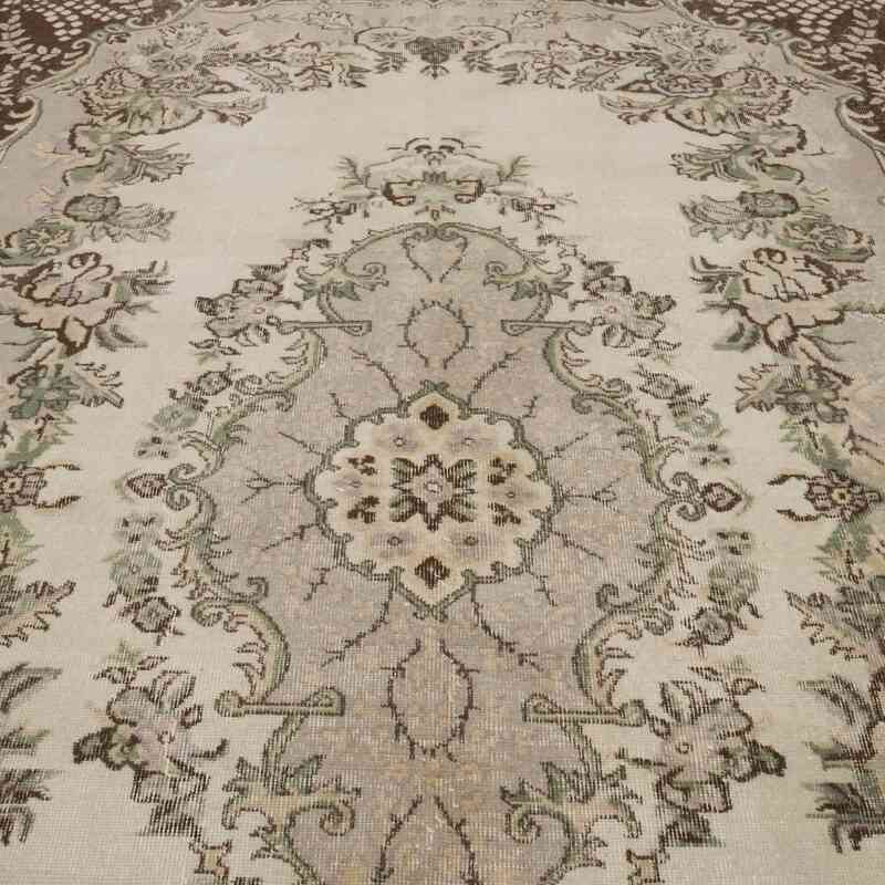 Alfombra Vintage Turca Anudada a Mano - 206 cm x 311 cm - K0066299
