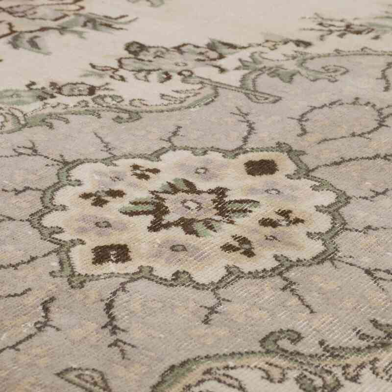 Alfombra Vintage Turca Anudada a Mano - 206 cm x 311 cm - K0066299