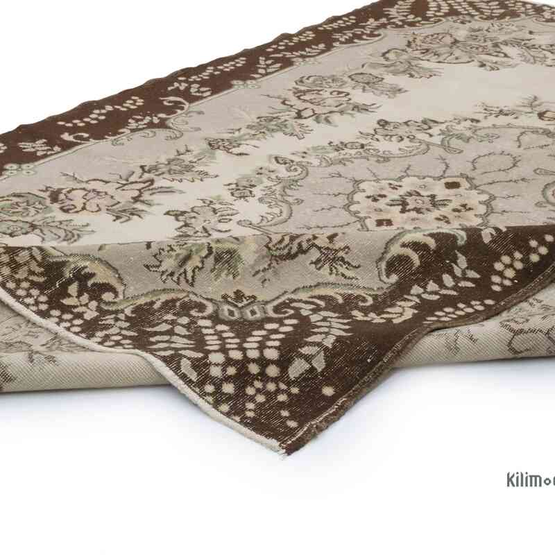 Alfombra Vintage Turca Anudada a Mano - 206 cm x 311 cm - K0066299