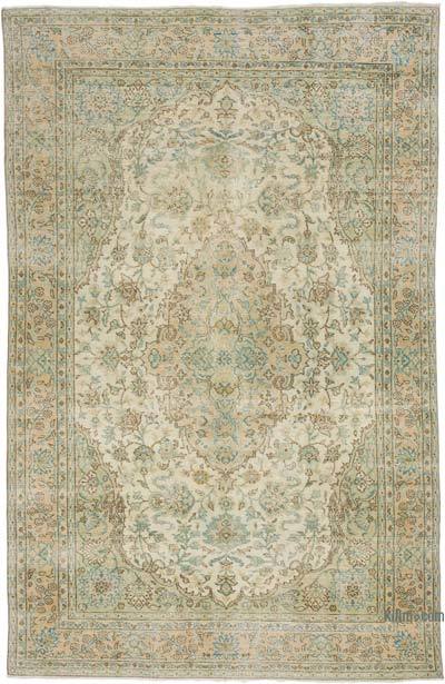 Vintage Turkish Hand-Knotted Rug - 6' 6" x 10' 1" (78" x 121")