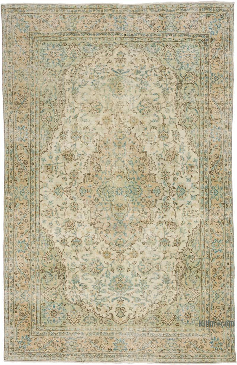 Vintage Turkish Hand-Knotted Rug - 6' 6" x 10' 1" (78" x 121") - K0066302