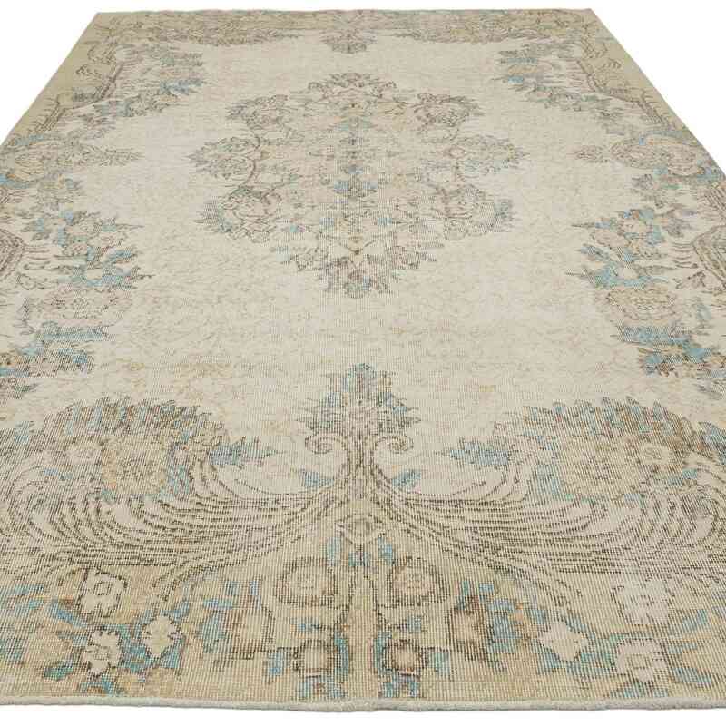Vintage Turkish Hand-Knotted Rug - 6' 6" x 10' 11" (78" x 131") - K0066304