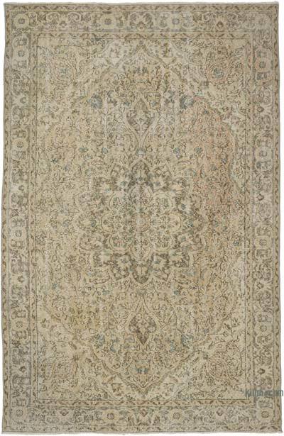 Vintage Turkish Hand-Knotted Rug - 6' 8" x 10' 2" (80" x 122")