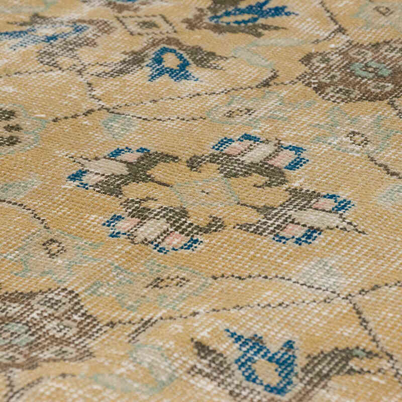 El Dokuma Vintage Halı - 115 cm x 215 cm - K0066324