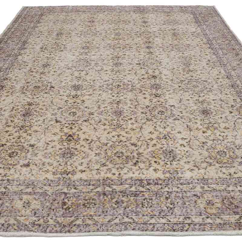 Alfombra Vintage Turca Anudada a Mano - 197 cm x 300 cm - K0066331