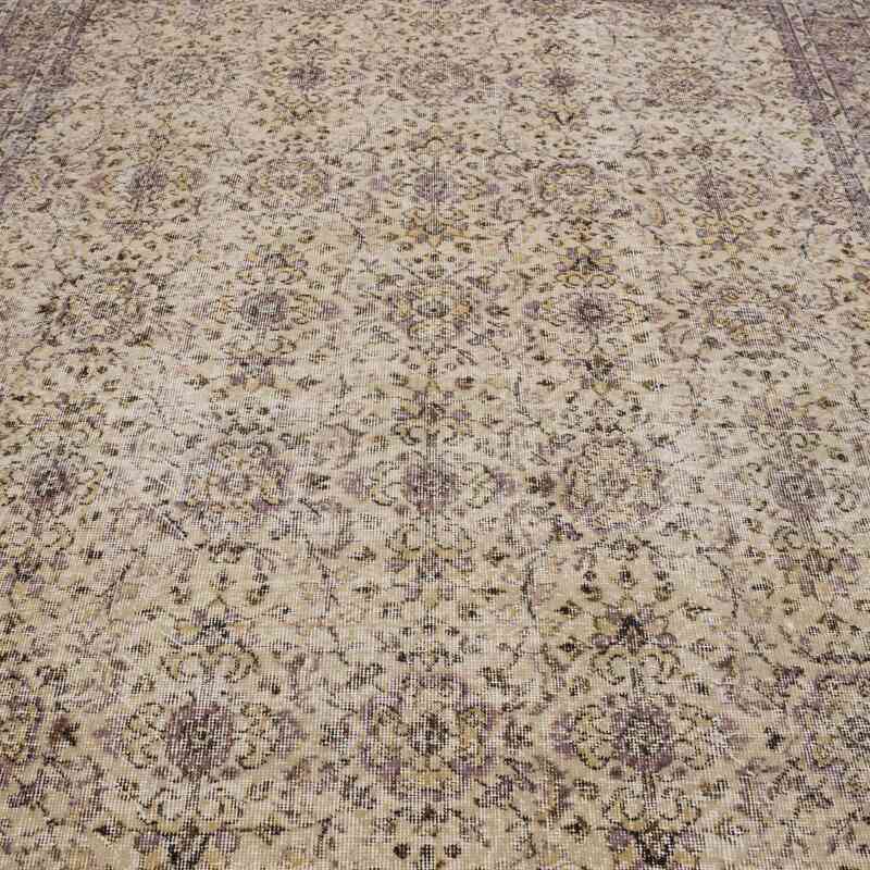 Alfombra Vintage Turca Anudada a Mano - 197 cm x 300 cm - K0066331