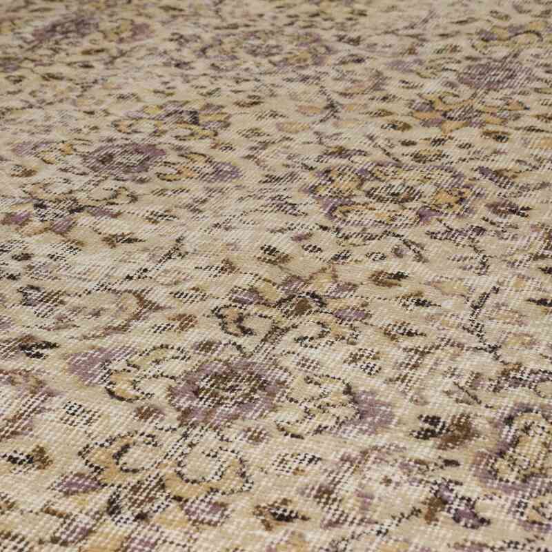 Alfombra Vintage Turca Anudada a Mano - 197 cm x 300 cm - K0066331