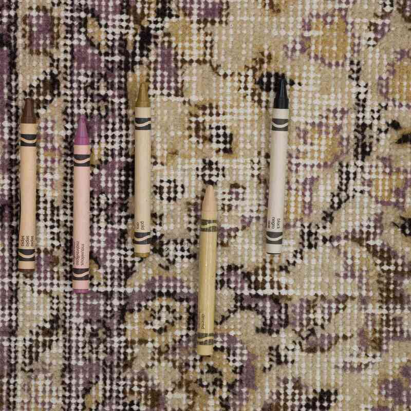 Alfombra Vintage Turca Anudada a Mano - 197 cm x 300 cm - K0066331