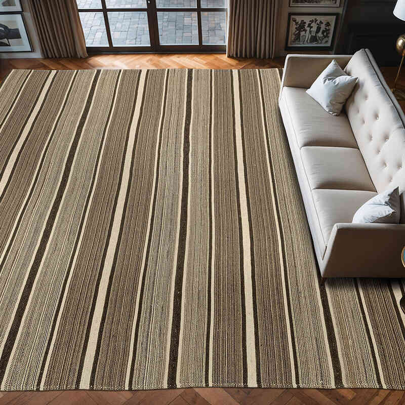 Nueva Alfombra Turca Kilim - 390 cm x 405 cm - K0066361