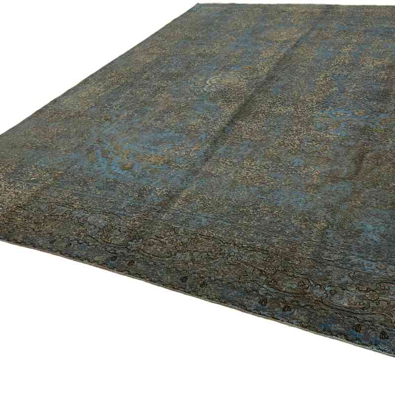 Over-dyed Vintage Hand-Knotted Oriental Rug - 9' 8" x 12' 9" (116" x 153") - K0066422