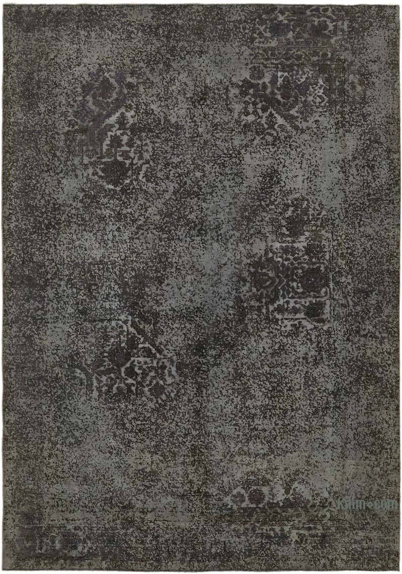 Over-dyed Vintage Hand-Knotted Oriental Rug - 7' 10" x 11'  (94" x 132") - K0066445